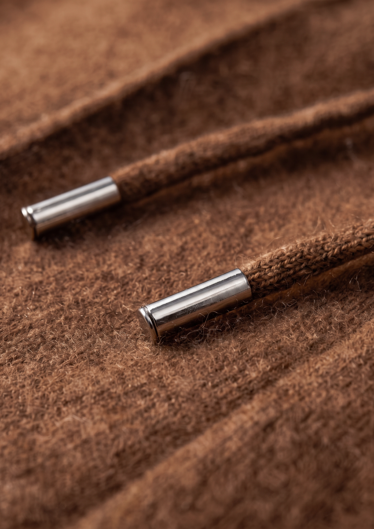 Pure Extra-Fine Merino Wool Caramel Luzzo Set by SATRI & CO. – product view 9