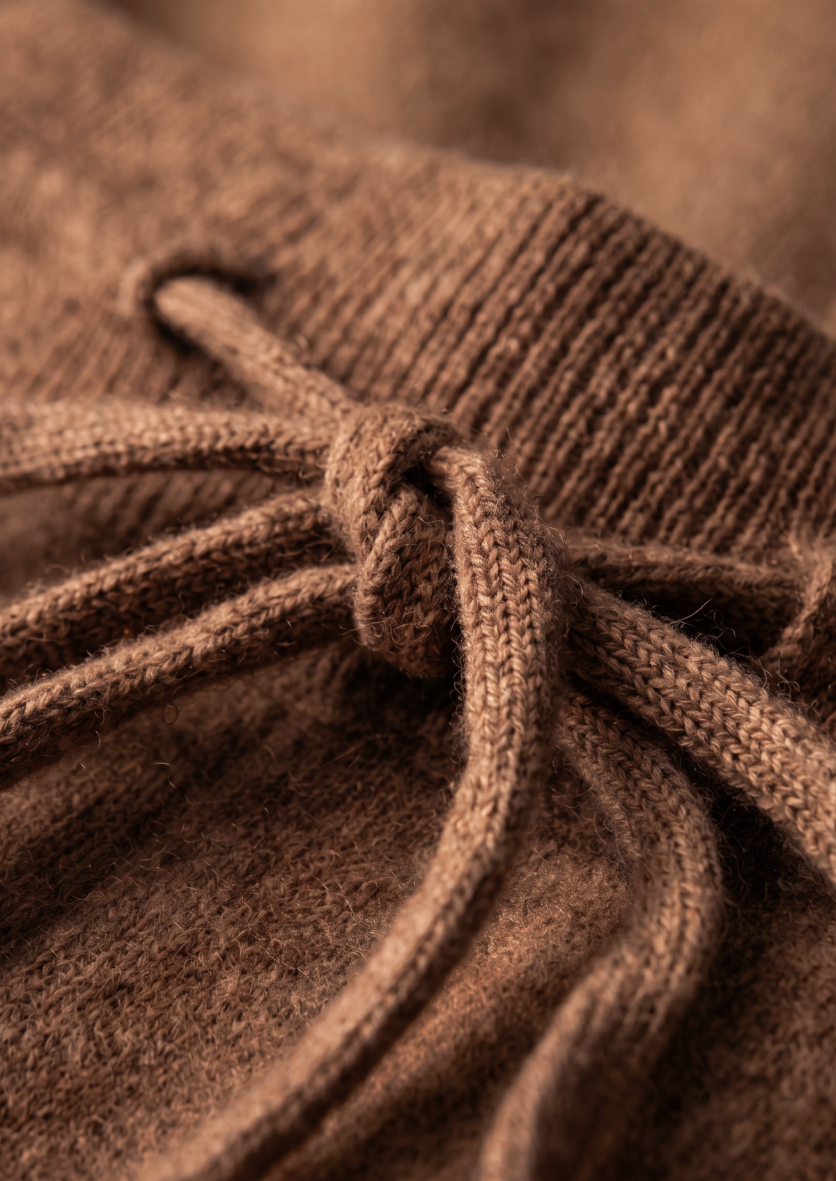 Pure Extra-Fine Merino Wool Caramel Luzzo Set by SATRI & CO. – product view 10