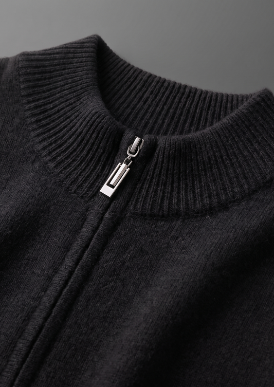 Pure Extra-Fine Merino Wool Black Luzzo Set by SATRI & CO. – product view 2
