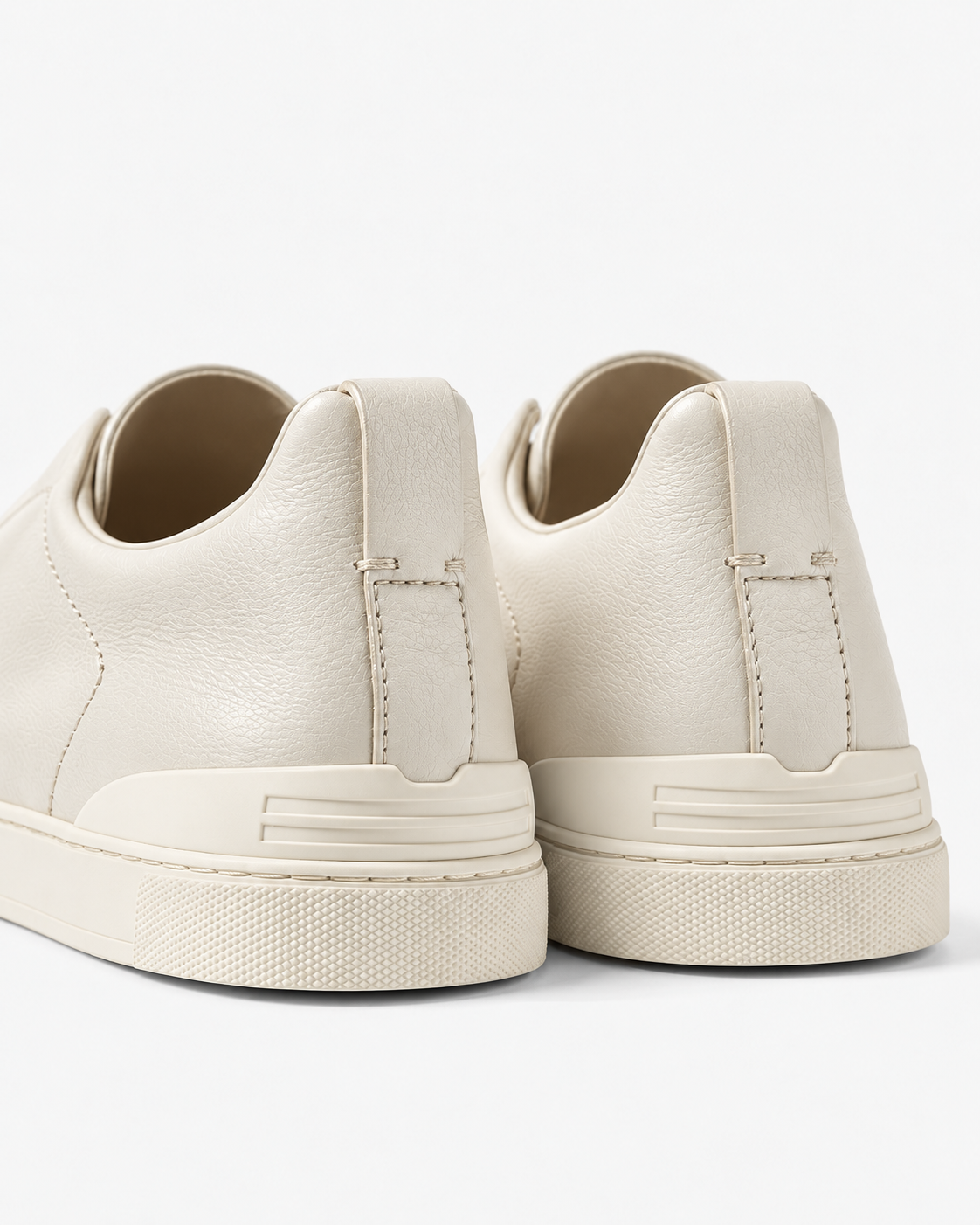 SATRI Ravello off-white trainers rear view