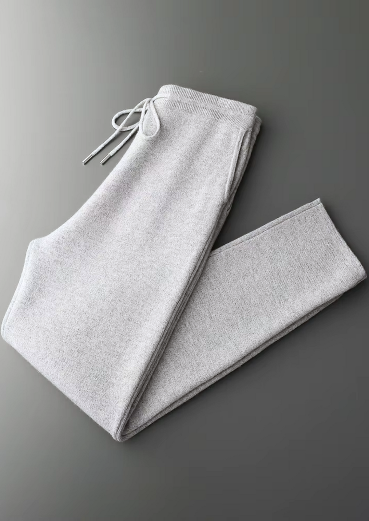 Pure Extra-Fine Merino Wool Light Grey Savro Set by SATRI & CO. – product view 4